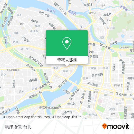 廣澤通信地圖