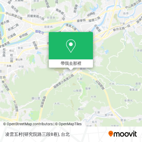 凌雲五村(研究院路三段8巷)地圖