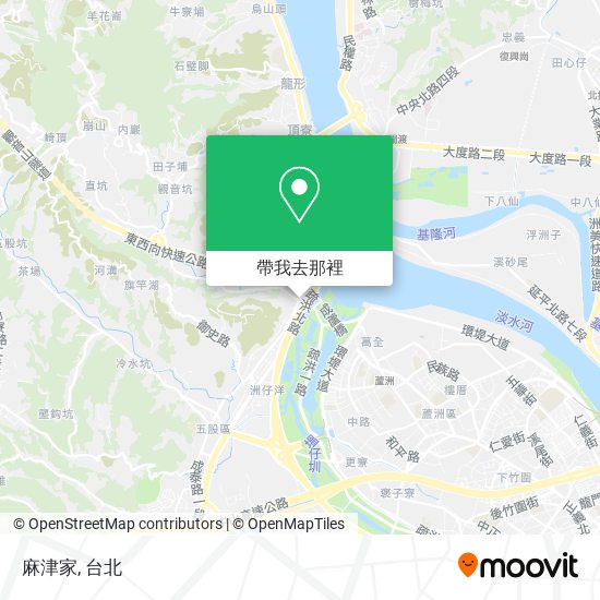 麻津家地圖