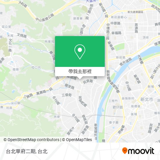 台北華府二期地圖