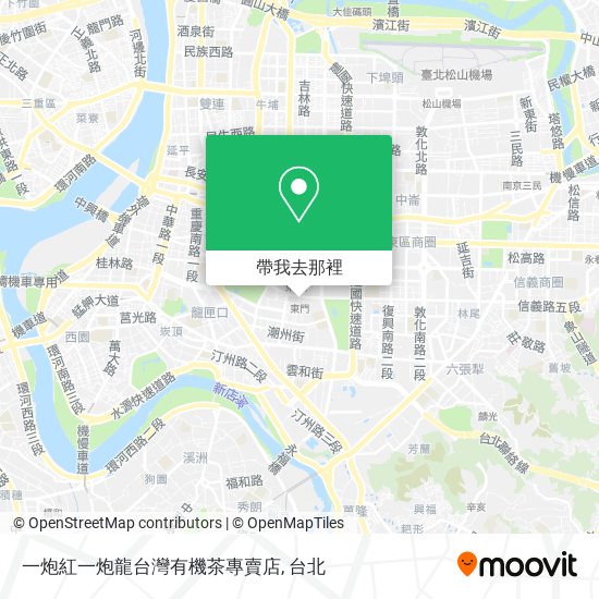 一炮紅一炮龍台灣有機茶專賣店地圖