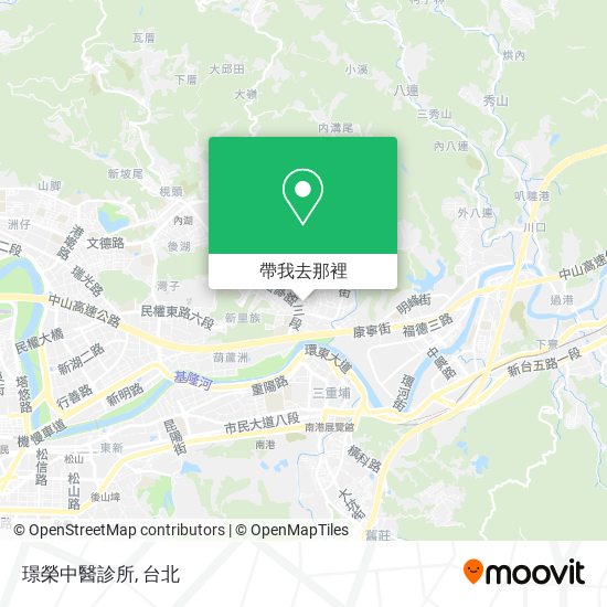璟榮中醫診所地圖