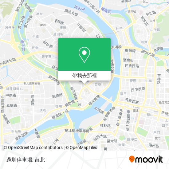 過圳停車場地圖