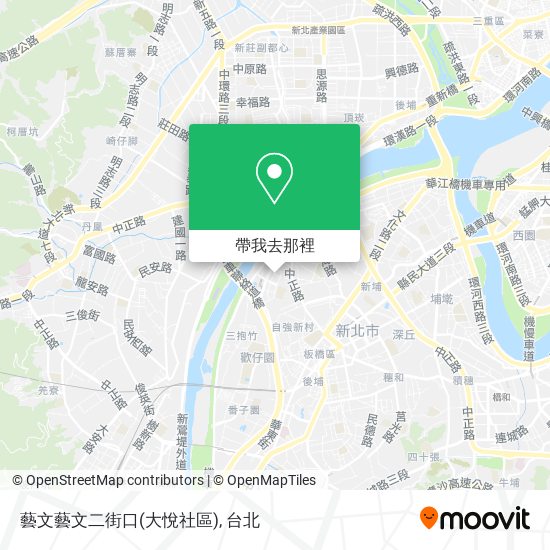 藝文藝文二街口(大悅社區)地圖