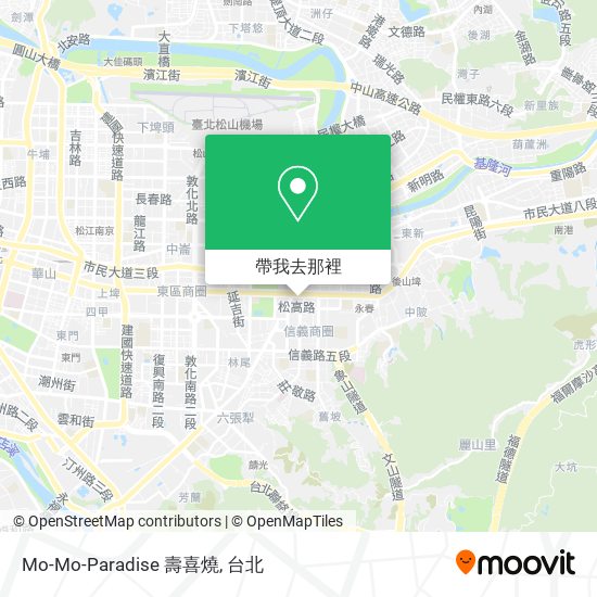 Mo-Mo-Paradise 壽喜燒地圖
