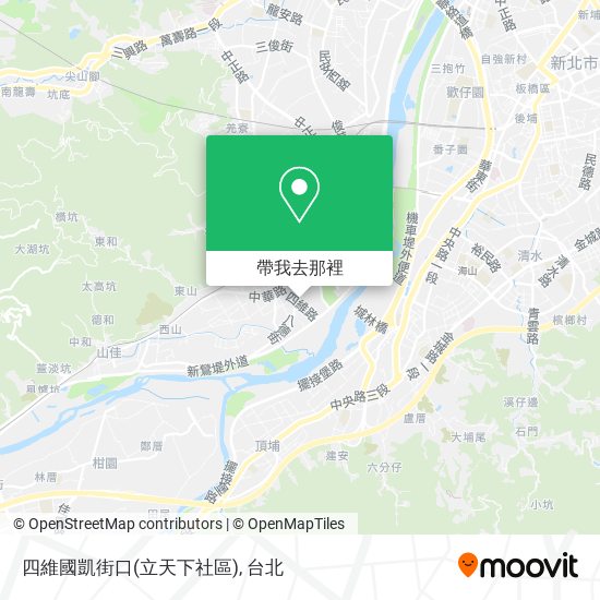 四維國凱街口(立天下社區)地圖