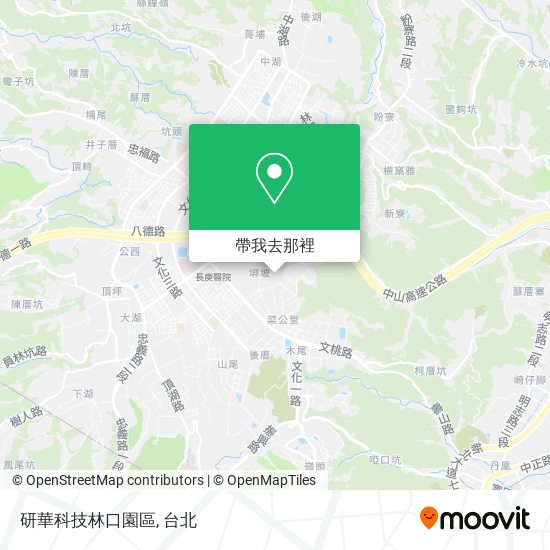 研華科技林口園區地圖