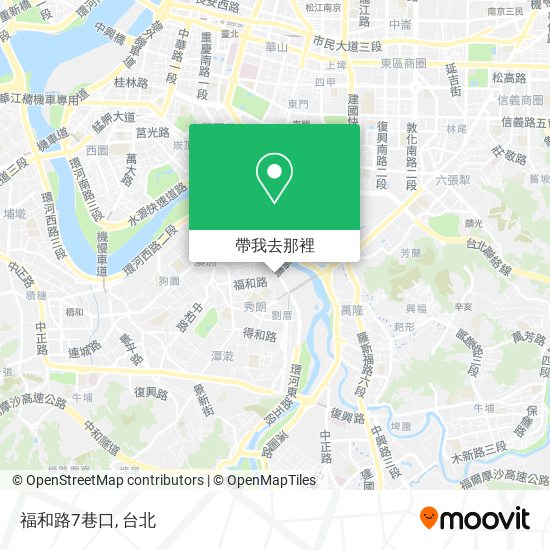 福和路7巷口地圖