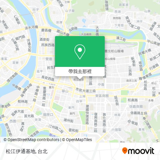 松江伊通基地地圖