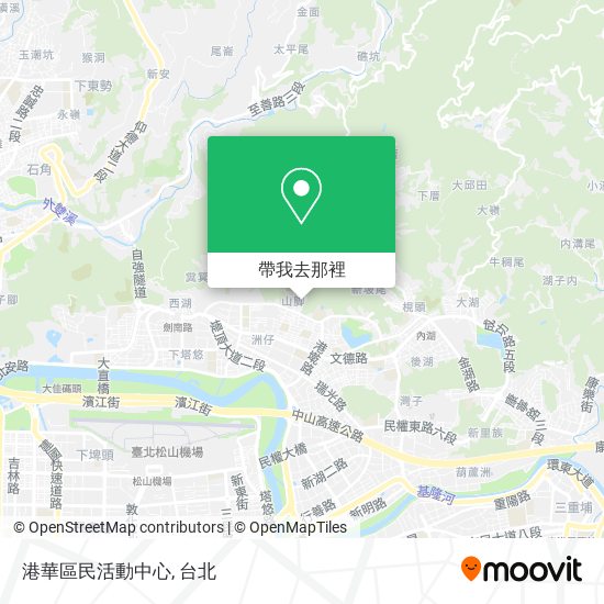港華區民活動中心地圖