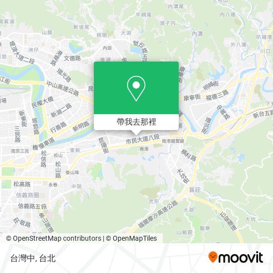 台灣中地圖