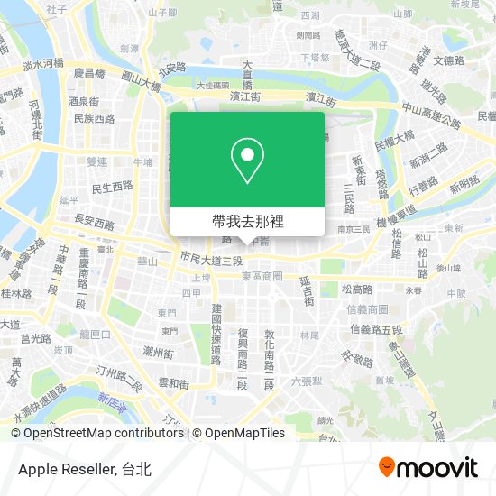 Apple Reseller地圖