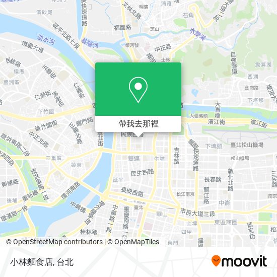 小林麵食店地圖