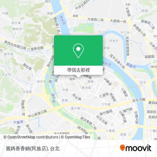 麗媽香香鍋(民族店)地圖