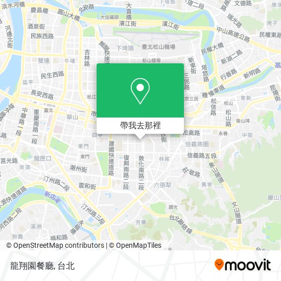 龍翔園餐廳地圖