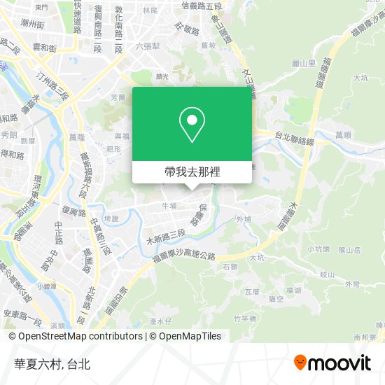 華夏六村地圖