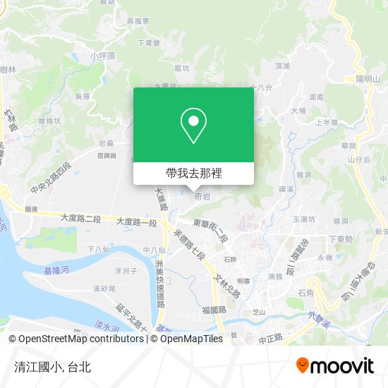 清江國小地圖