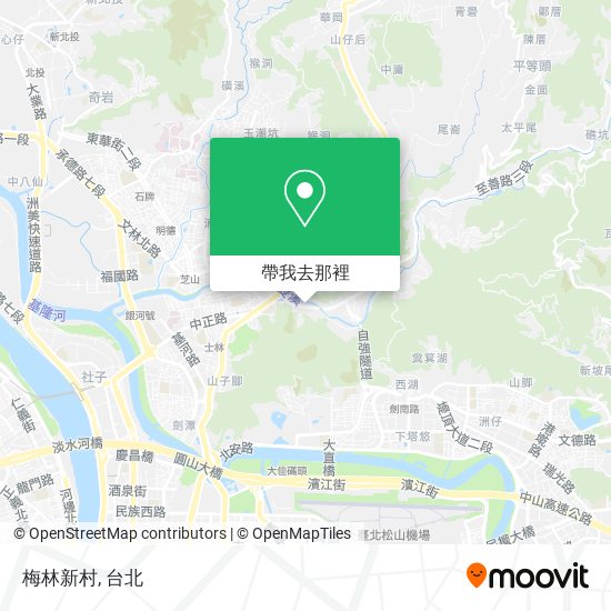 梅林新村地圖