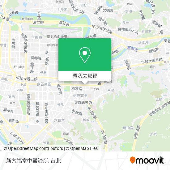 新六福堂中醫診所地圖