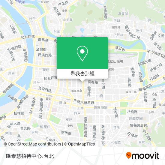 匯泰慧招待中心地圖