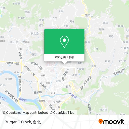 Burger O’Clock地圖