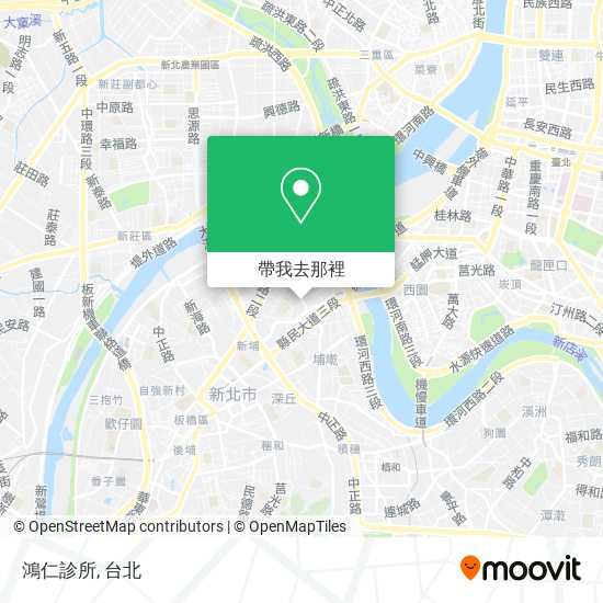 鴻仁診所地圖