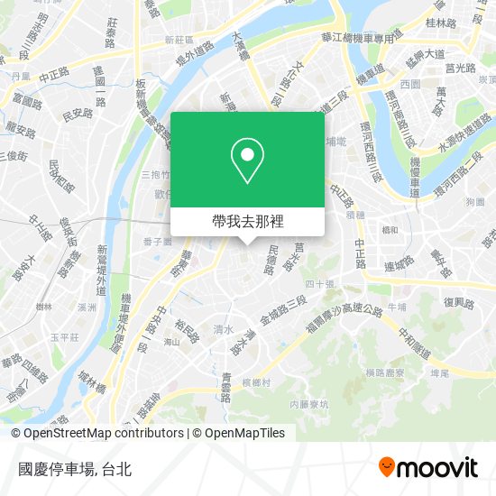 國慶停車場地圖