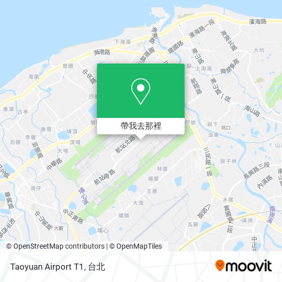 Taoyuan Airport T1地圖