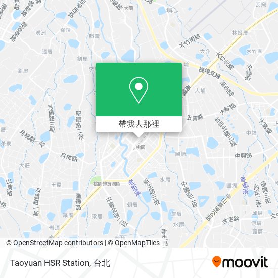 Taoyuan HSR Station地圖