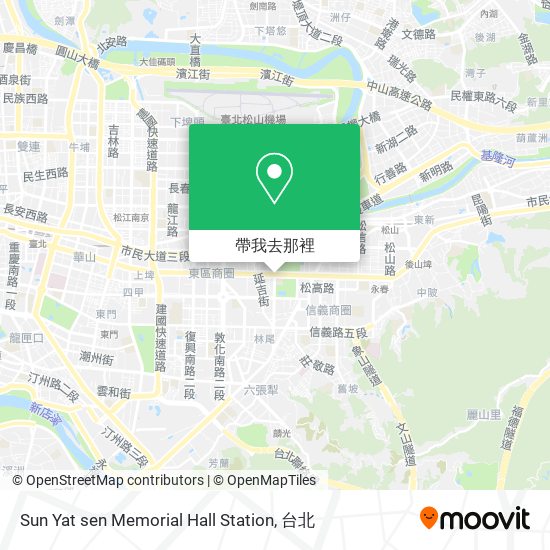 Sun Yat sen Memorial Hall Station地圖
