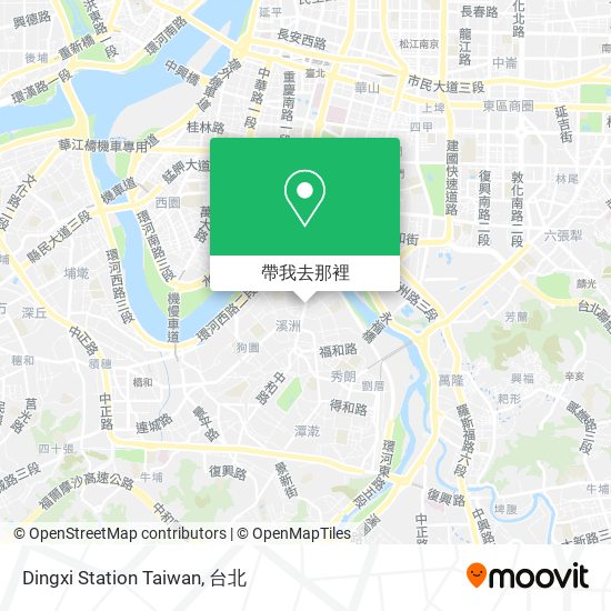 Dingxi Station Taiwan地圖