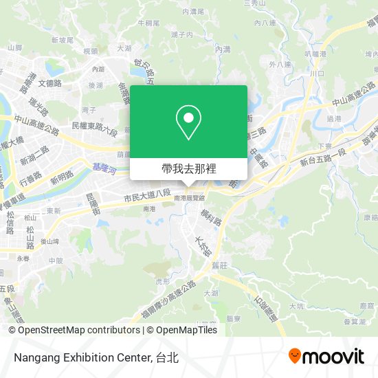 Nangang Exhibition Center地圖