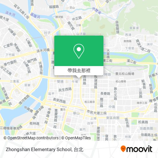 Zhongshan Elementary School地圖