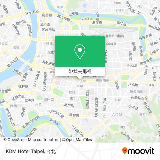 KDM Hotel Taipei地圖