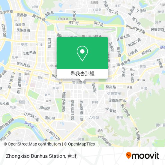 Zhongxiao Dunhua Station地圖