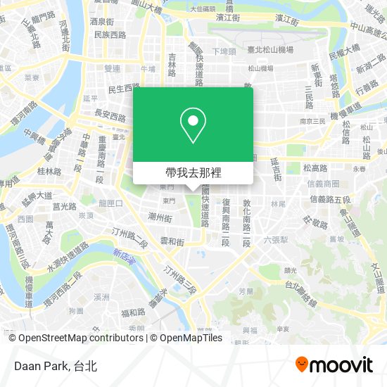 Daan Park地圖