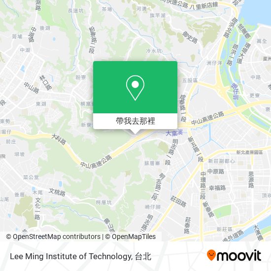 Lee Ming Institute of Technology地圖