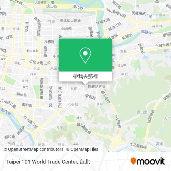 Taipei 101 World Trade Center地圖