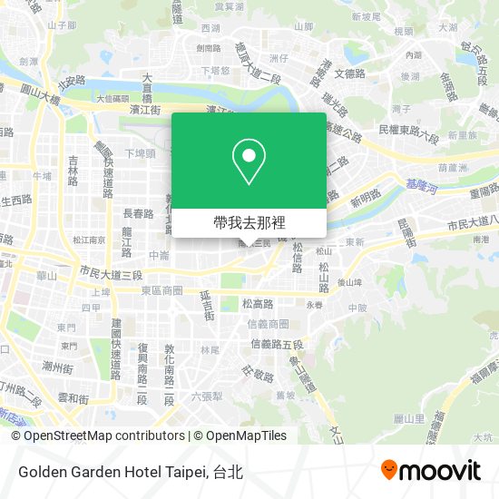 Golden Garden Hotel Taipei地圖
