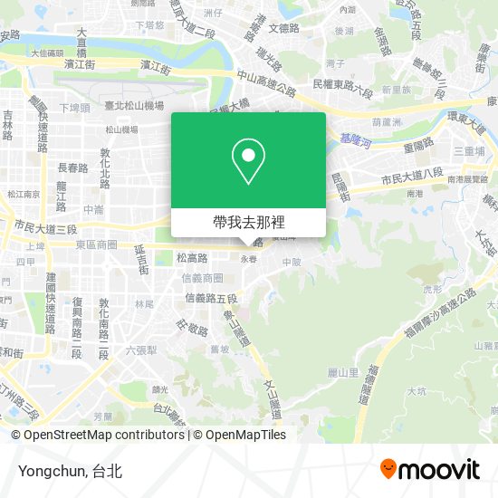 Yongchun地圖