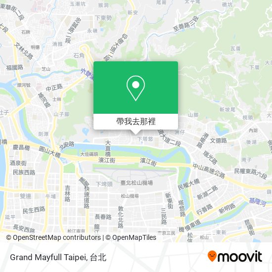 Grand Mayfull Taipei地圖