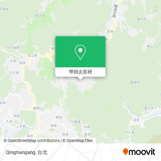 Qingtiangang地圖