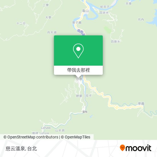 慈云溫泉地圖