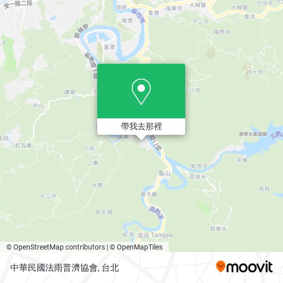 中華民國法雨普濟協會地圖