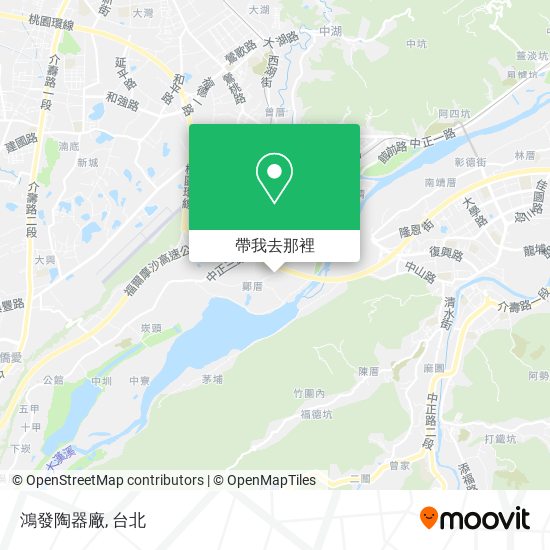 鴻發陶器廠地圖