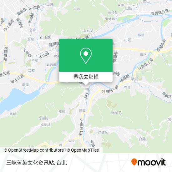 三峡蓝染文化资讯站地圖