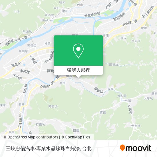 三峽忠信汽車-專業水晶珍珠白烤漆地圖