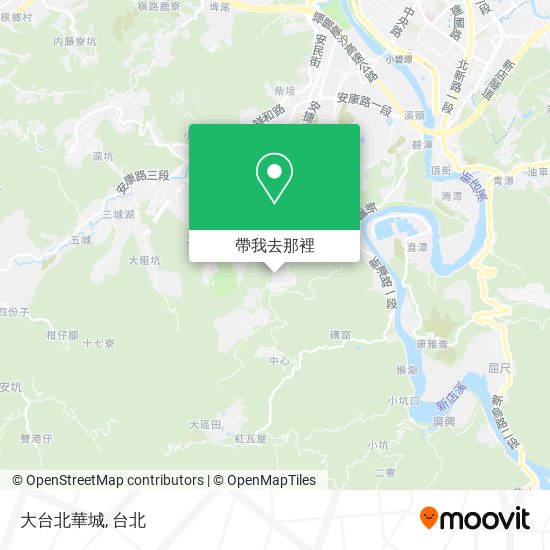 大台北華城地圖