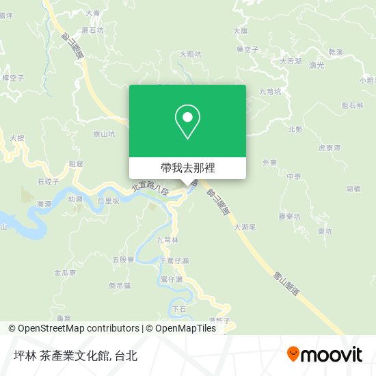 坪林 茶產業文化館地圖