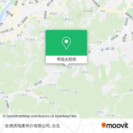 全洲房地產仲介有限公司地圖